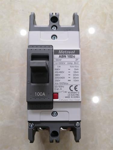 MCCB LS 2P 100A 35kA ( ABN102c )